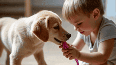 How to Teach Your Child to Feed and Groom Your Pet Safely